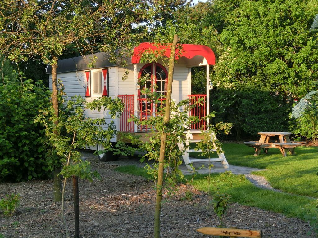 Pipowagen Camping Puur Genieten Bed and Breakfast Someren Camera foto
