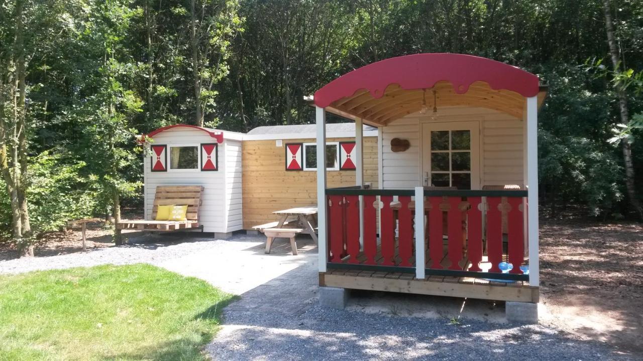 Pipowagen Camping Puur Genieten Bed and Breakfast Someren Esterno foto